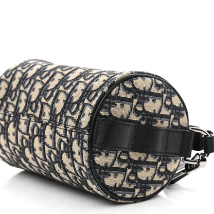 Christian Dior Oblique Mini Roller Messenger Bag Blue 9 of 9