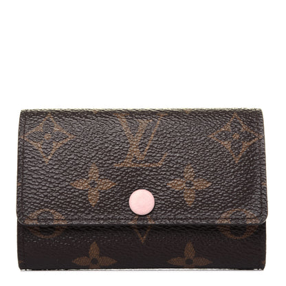 Louis Vuitton Monogram Multicles 6 Key Holder Rose Ballerine 1 of 16