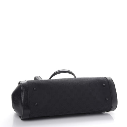 Gucci Monogram Bamboo Bullet Bag Black 4 of 12