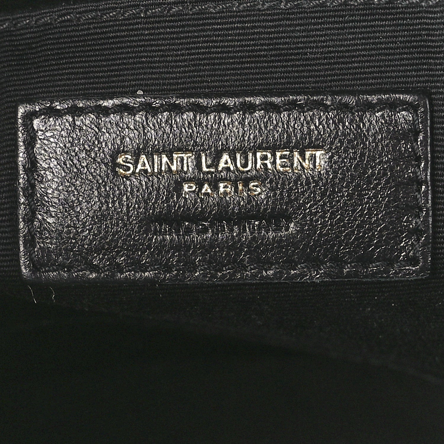 Saint Laurent Calfskin Matelasse Monogram Lou Camera Bag Black 6 of 11