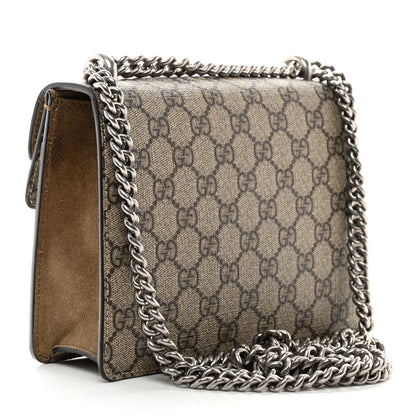 Gucci GG Supreme Monogram Mini Dionysus Shoulder Bag Taupe 3 of 13
