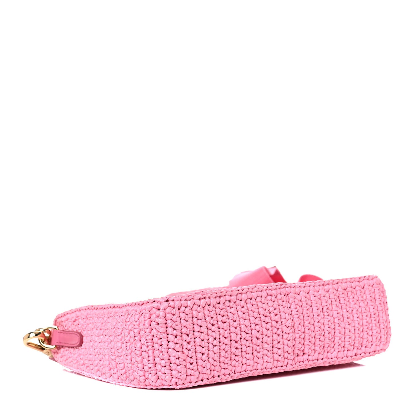 Yarn Raffia Effect Crochet Re-Edition 2005 Shoulder Bag Petalo