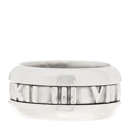 Tiffany Sterling Silver Atlas Band Ring 51 5.75 3 of 4