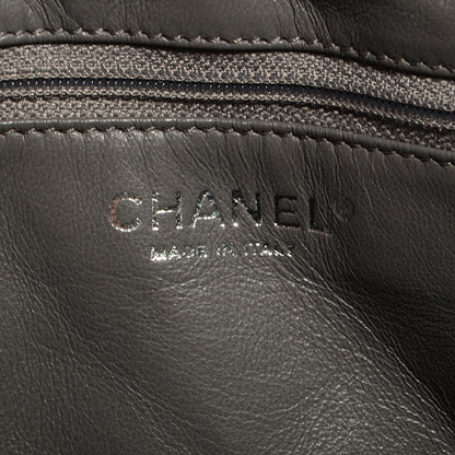 Chanel Aged Calfskin Quilted Large Reissue Camera Case Grey 6 of 7