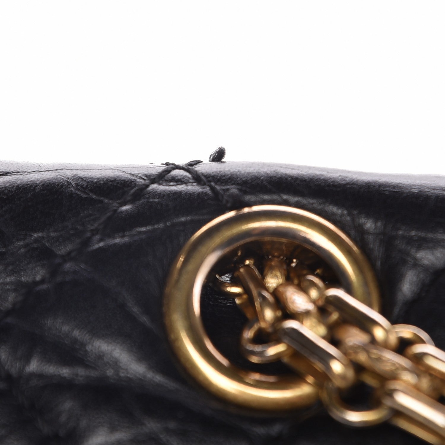 Chanel Aged Calfskin Quilted 2.55 Reissue 226 Flap Black 10 of 12