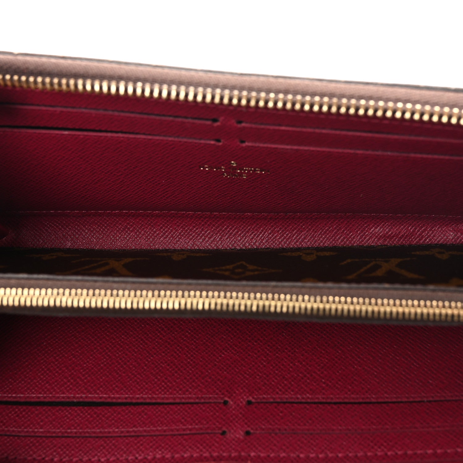 Louis Vuitton Monogram Clemence Wallet Fuchsia 5 of 8