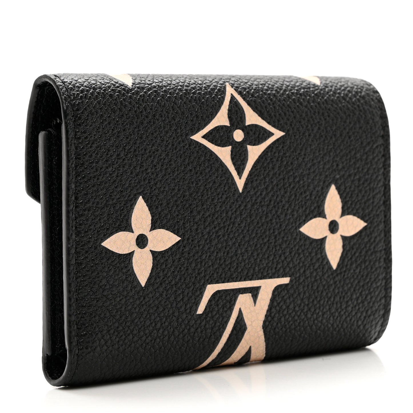 Empreinte Monogram Giant Victorine Wallet Black Beige