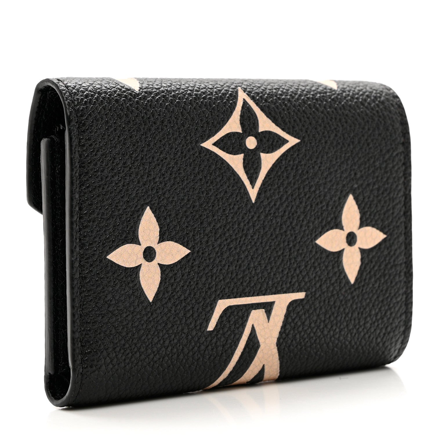 Louis Vuitton Empreinte Monogram Giant Victorine Wallet Black Beige 3 of 7