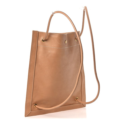 Saint Laurent Calfskin Backpack Vintage Brown 3 of 13