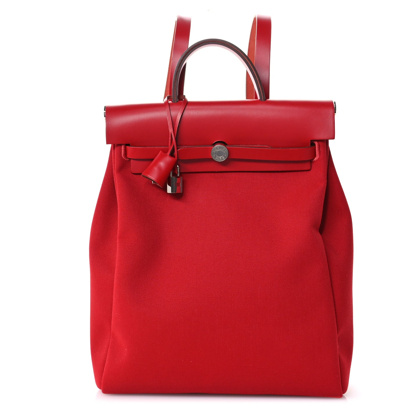 Military Toile Vache Hunter Herbag a Dos Zip Retourne Backpack Rouge Piment