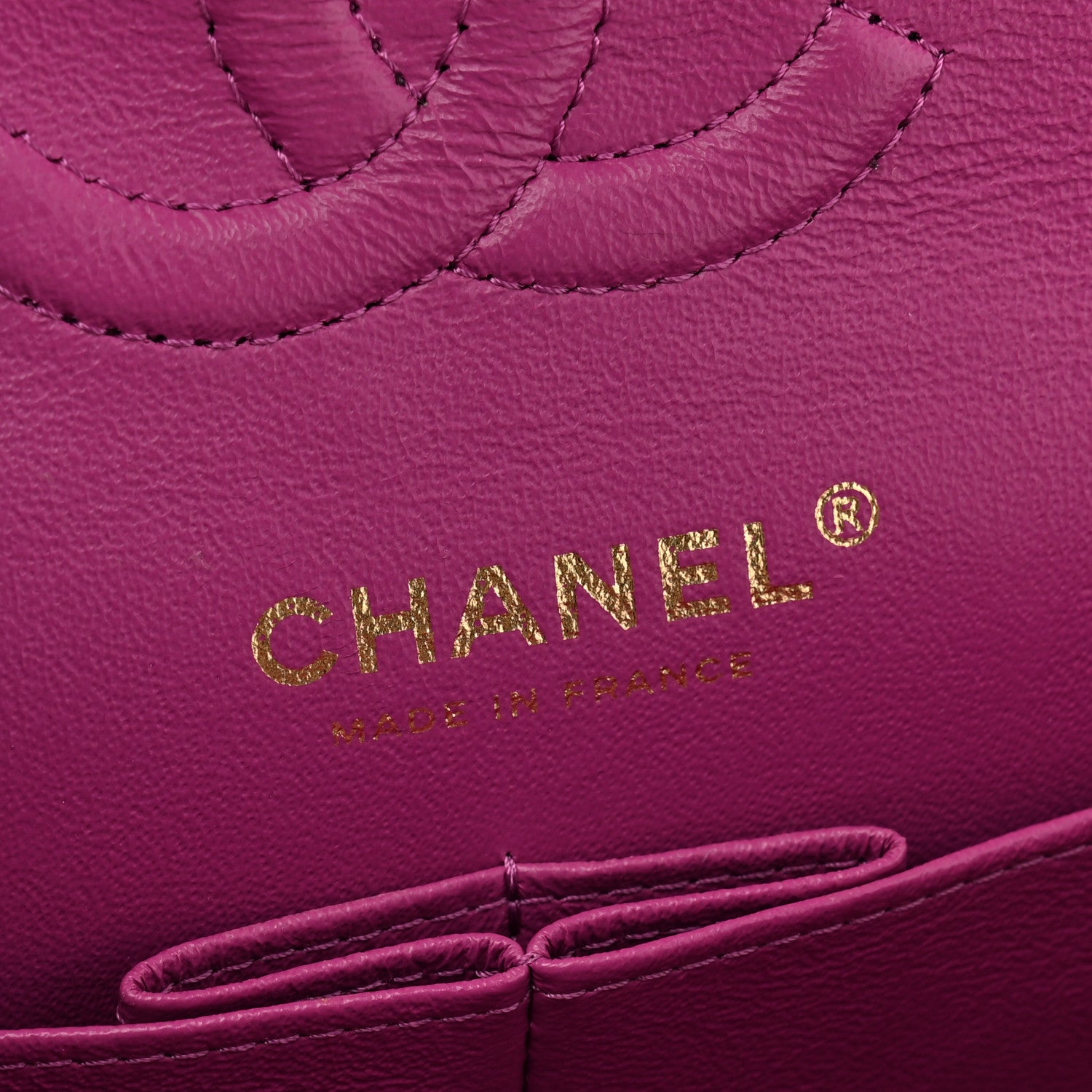 Chanel Lambskin Quilted Small Double Flap Purple 6 of 11