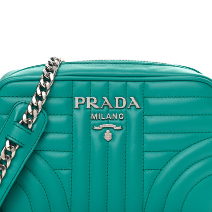 Prada Soft Calfskin Diagramme Camera Bag Giada 7 of 12