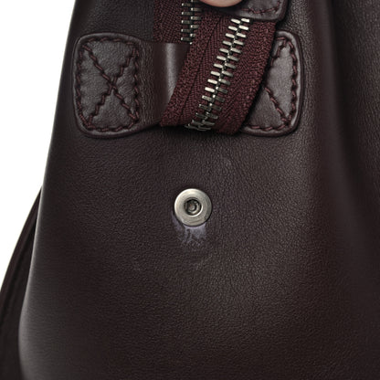 Celine Smooth Calfskin Mini Luggage Burgundy 2 of 11