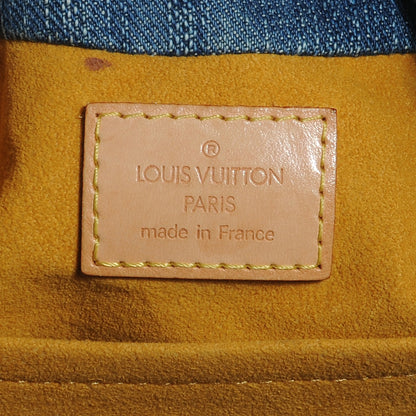 Louis Vuitton Monogram Denim Pleaty Blue 6 of 7