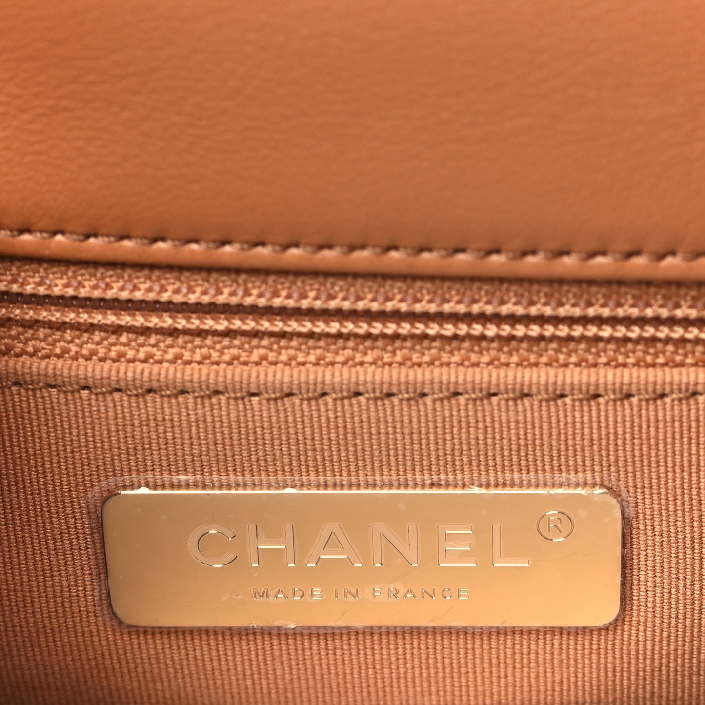 Lambskin Quilted Medium Chanel 19 Flap Brown