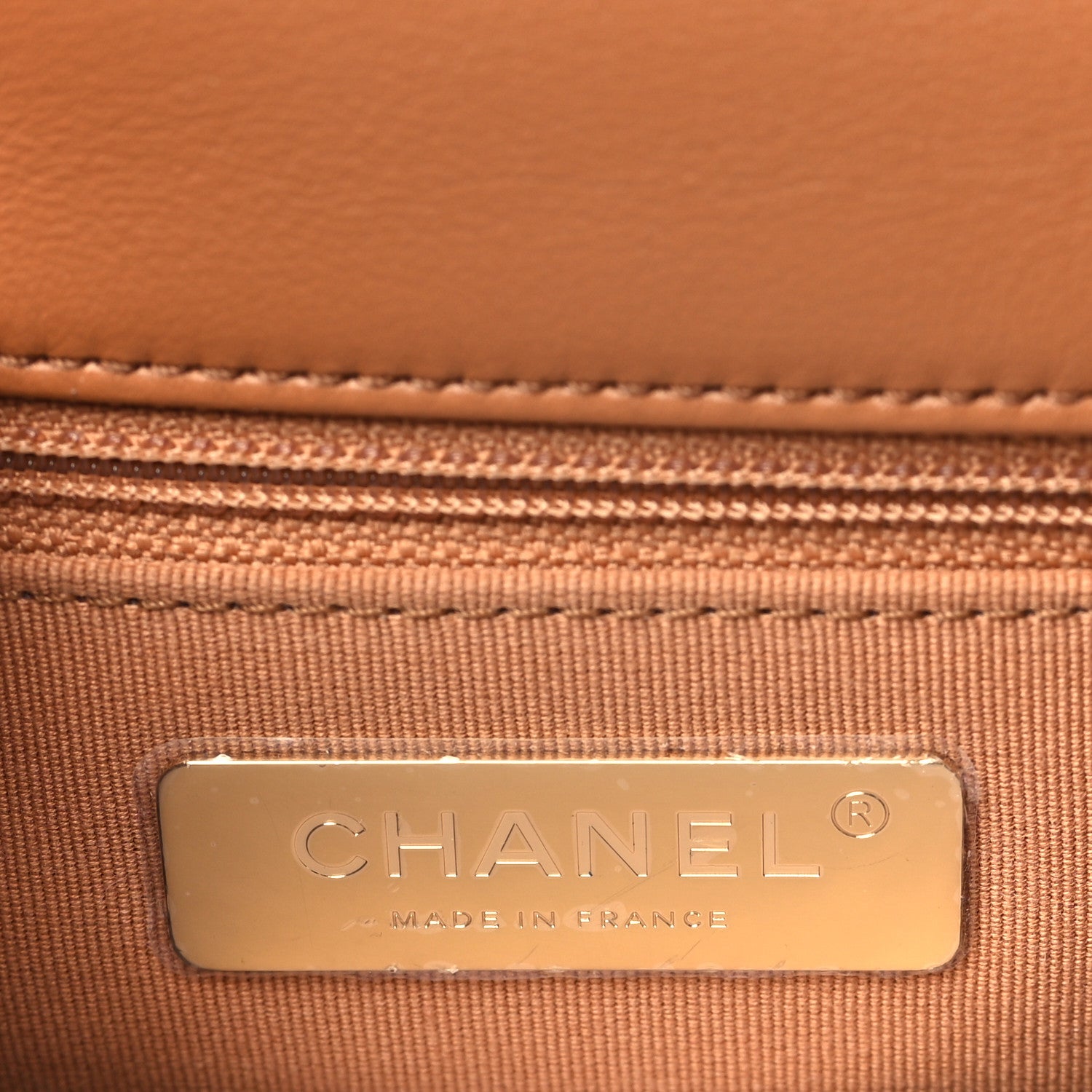 Chanel Lambskin Quilted Medium Chanel 19 Flap Brown 6 of 10