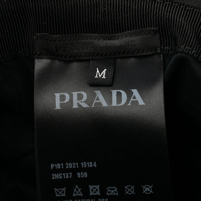 Prada Paillettes Logo Bucket Hat M Black 8 of 8