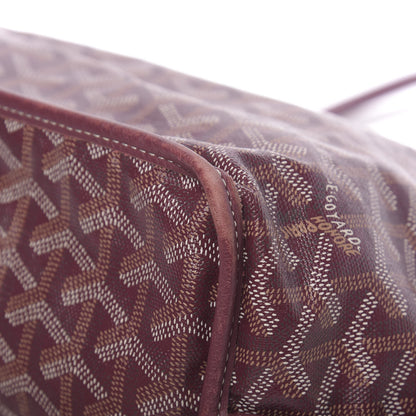 Goyard Goyardine Reversible Anjou PM Burgundy 14 of 22
