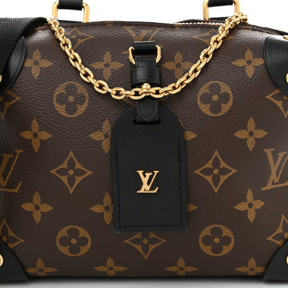 Louis Vuitton Monogram Petite Malle Souple Black 7 of 10
