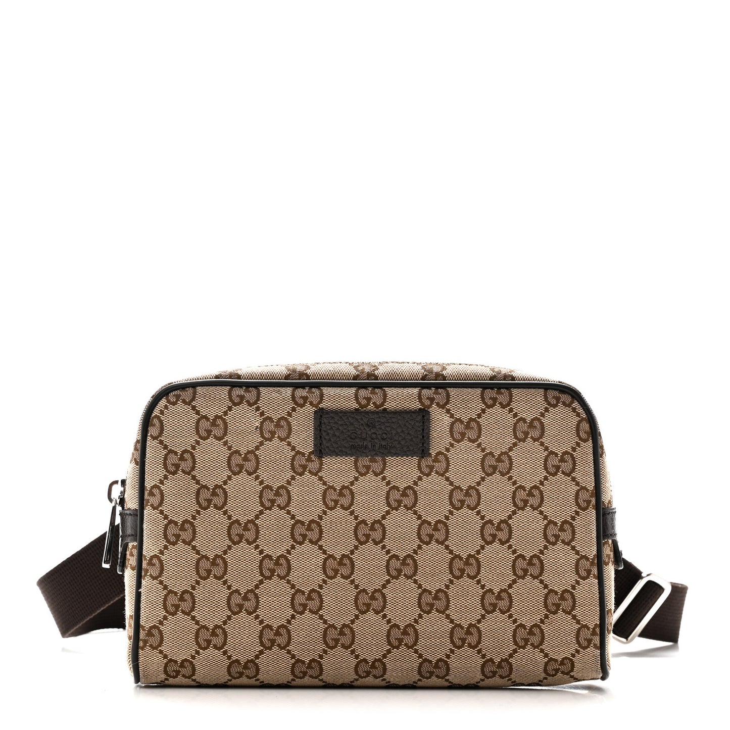 Monogram Belt Bag Dark Brown