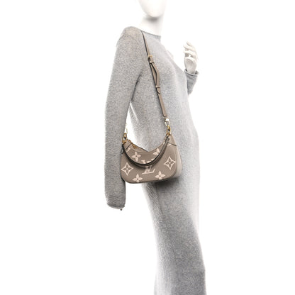 Louis Vuitton Empreinte Monogram Giant Bagatelle NM Tourterelle Creme 2 of 10