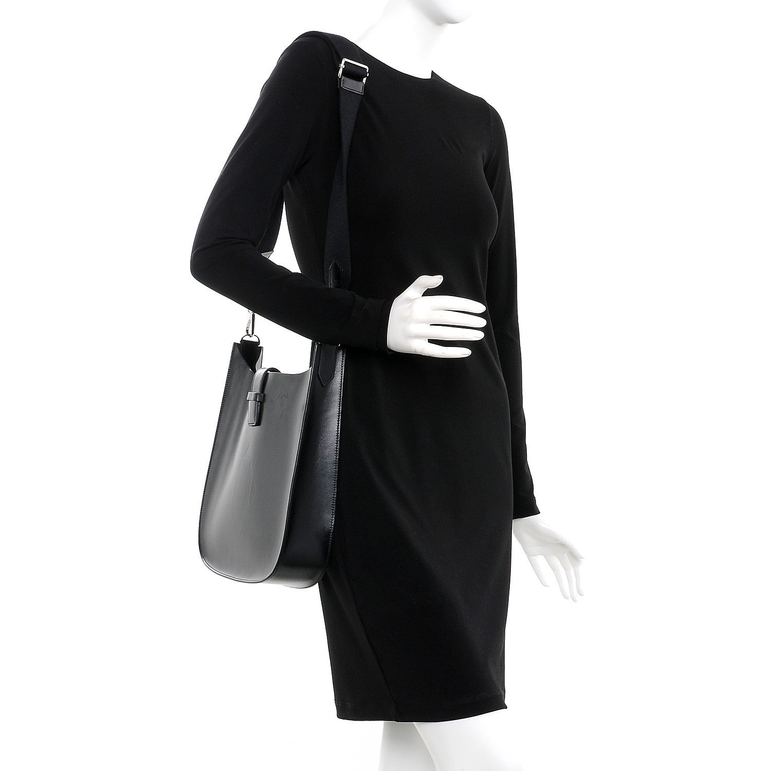 Hermes Vache Hunter Evelyne Sellier 29 PM Black 2 of 11