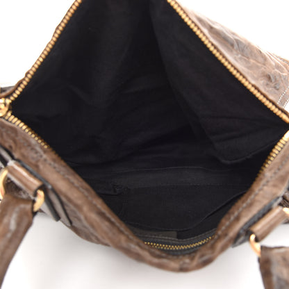 Givenchy Tumbled Sheepskin Medium Pandora Brown 4 of 9