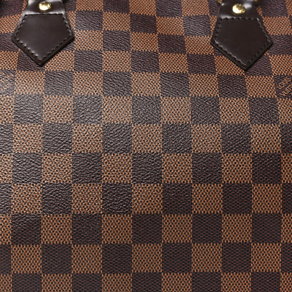 Louis Vuitton Damier Ebene Speedy Bandouliere 30 7 of 9