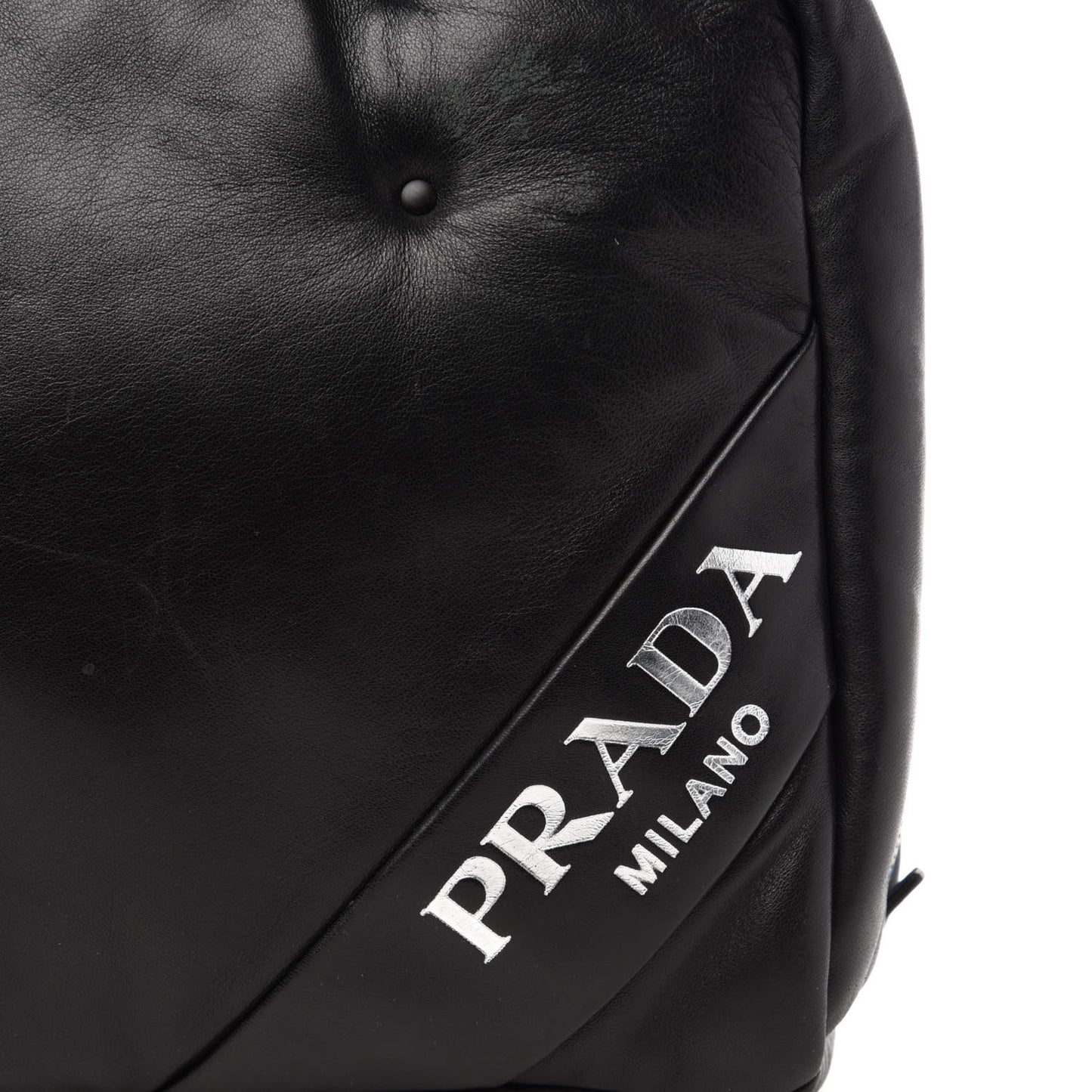 Nappa Soft Tote Black Cobalto