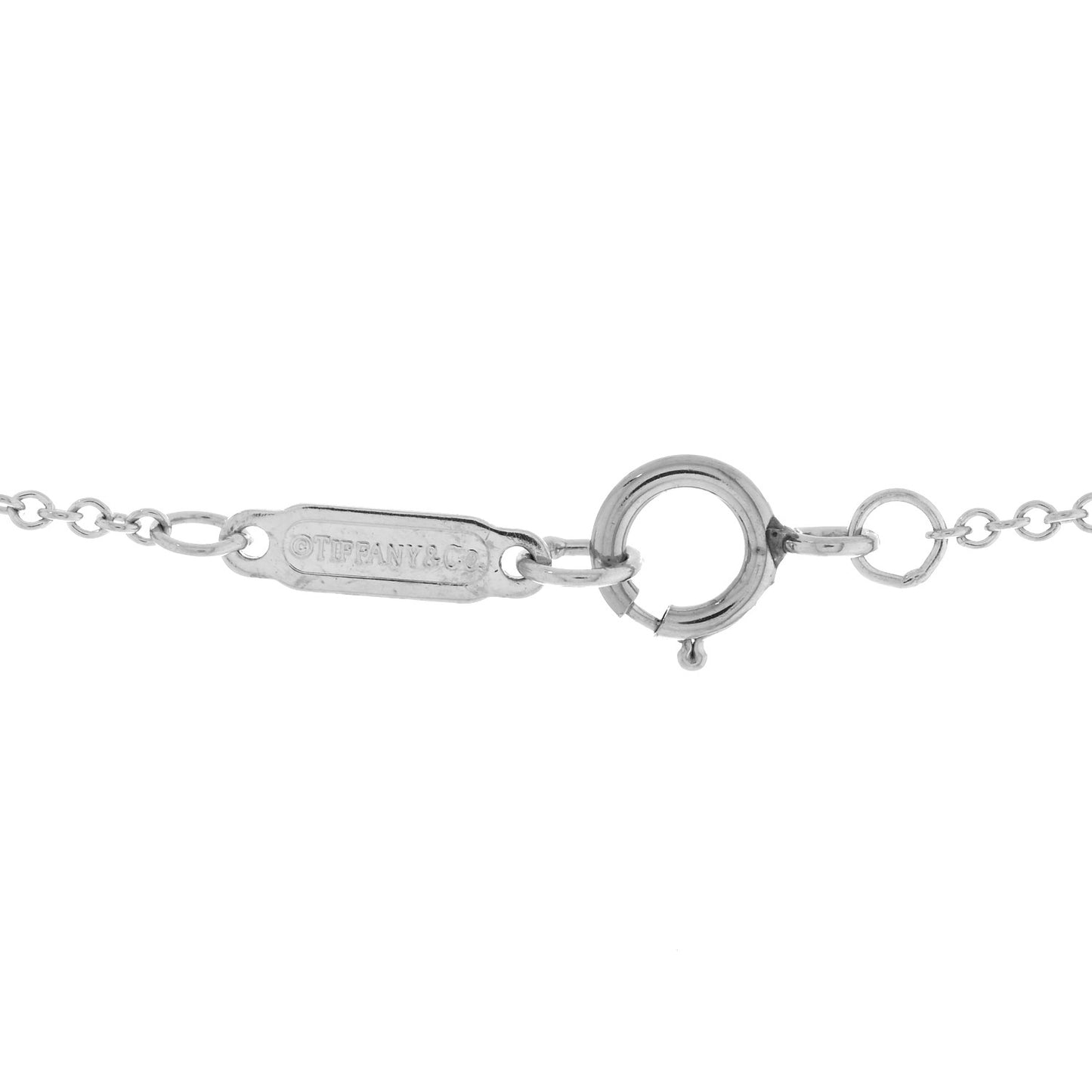 Platinum Diamond Small Cross Pendant Necklace