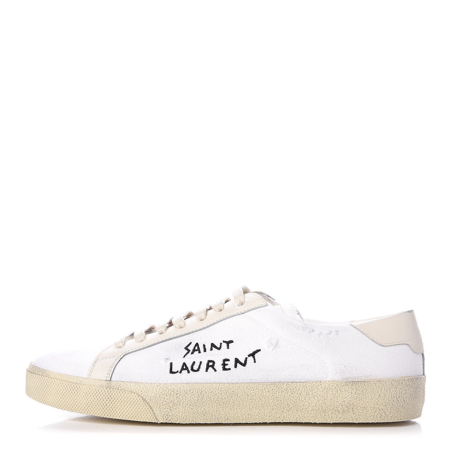 Distressed Canvas Womens Elba Light Alpha Sigma Sneakers 39 Blanc Optique
