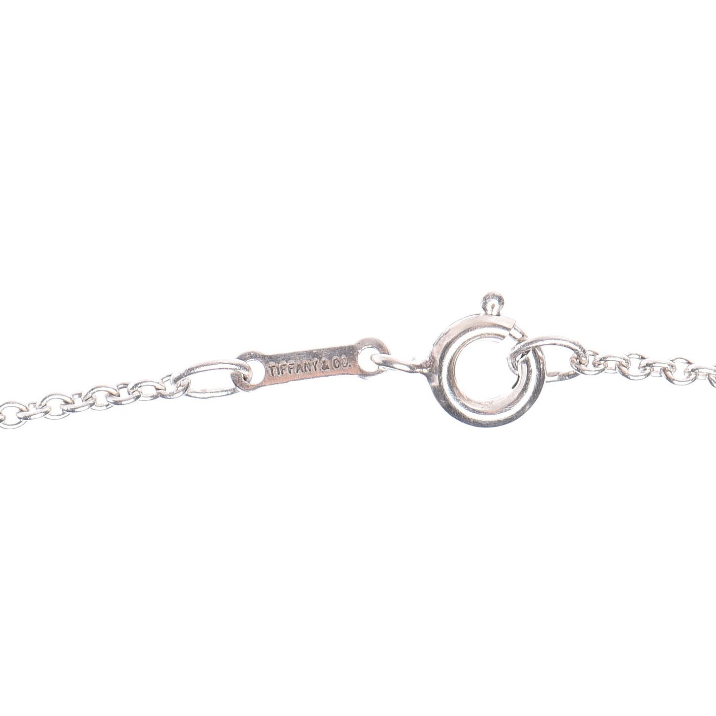 Sterling Silver 40mm Elsa Peretti Madonna Pendant Necklace