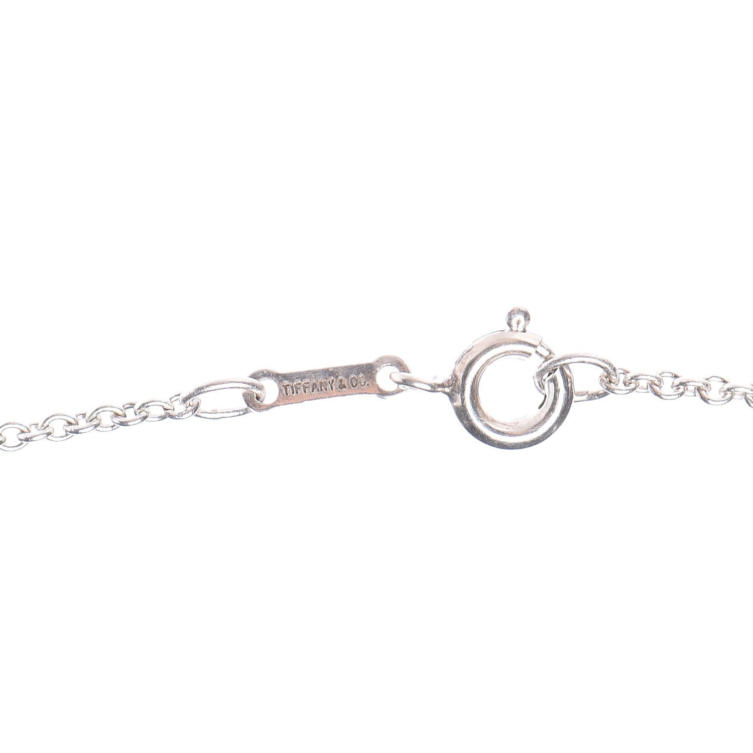 Tiffany Sterling Silver 40mm Elsa Peretti Madonna Pendant Necklace 6 of 7