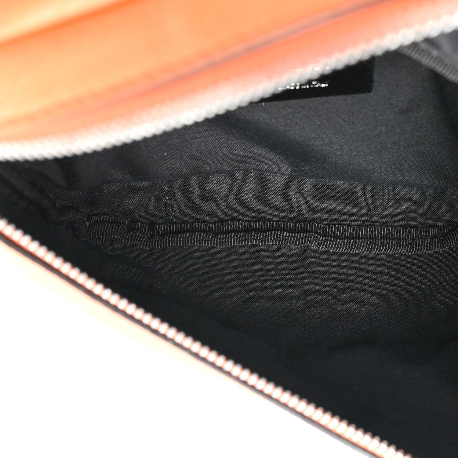 Fendi Cuoio Romano Metal Bug Eyes Kids Belt Bag Orange 5 of 9