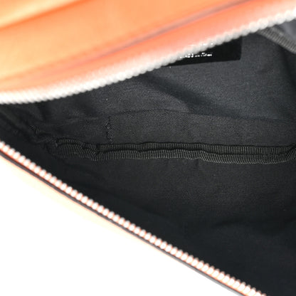 Fendi Cuoio Romano Metal Bug Eyes Kids Belt Bag Orange 5 of 9