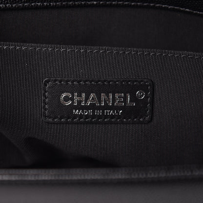Chanel Caviar Quilted Medium Boy Flap Black 6 of 11