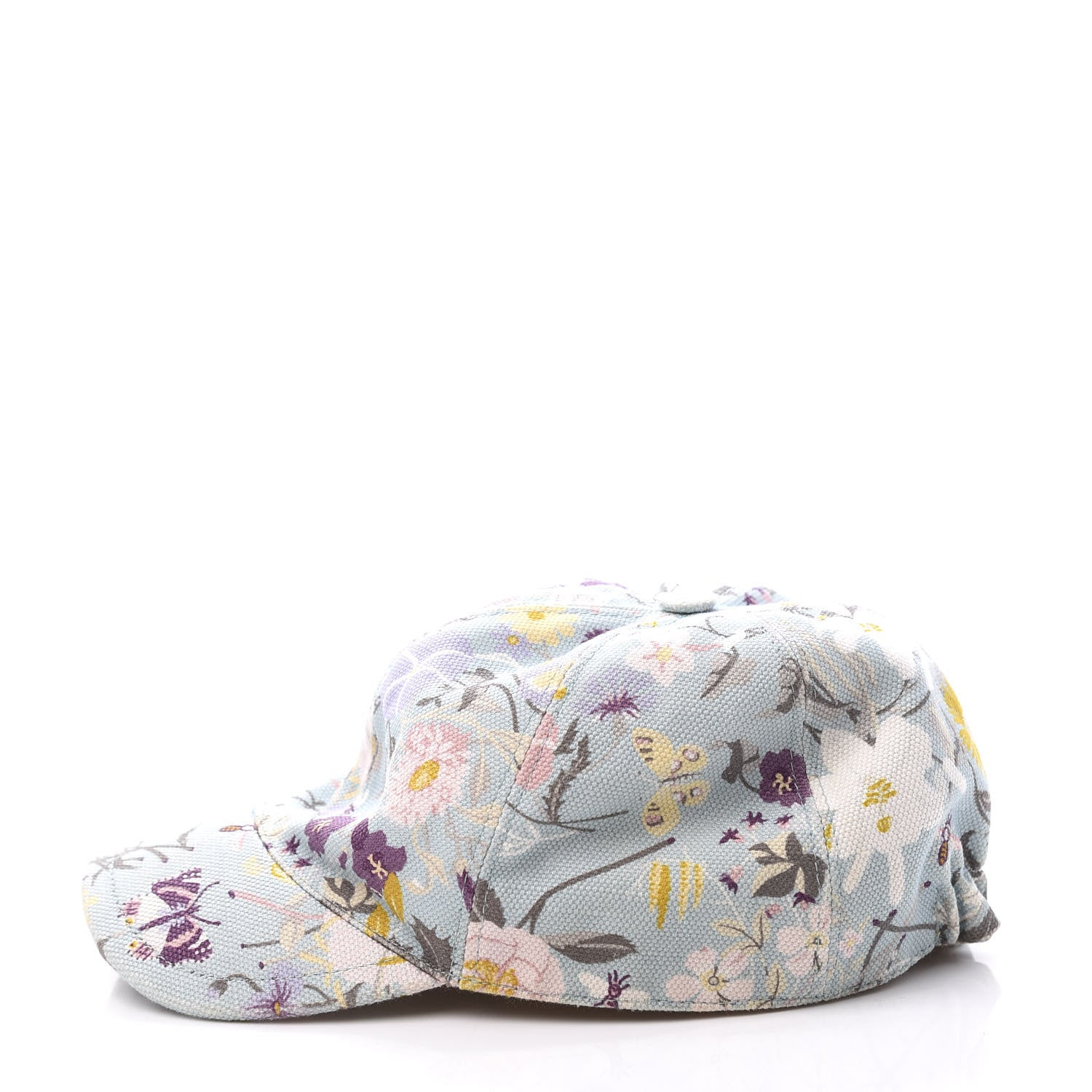 Gucci Canvas Childrens Olympus Pop St Flora Baseball Hat M Honeydew 2 of 5