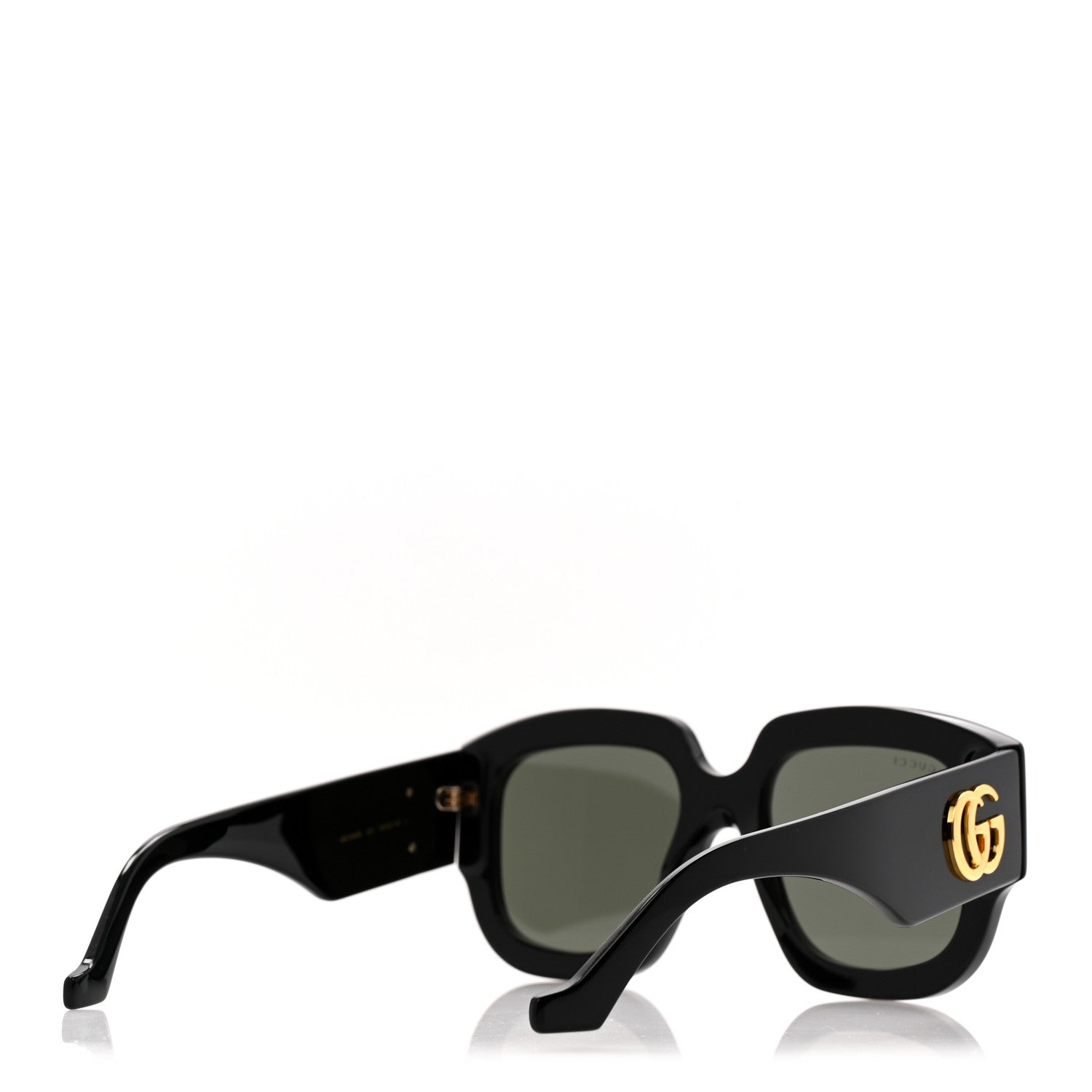 Gucci Acetate Square Sunglasses GG1546S Black 3 of 9