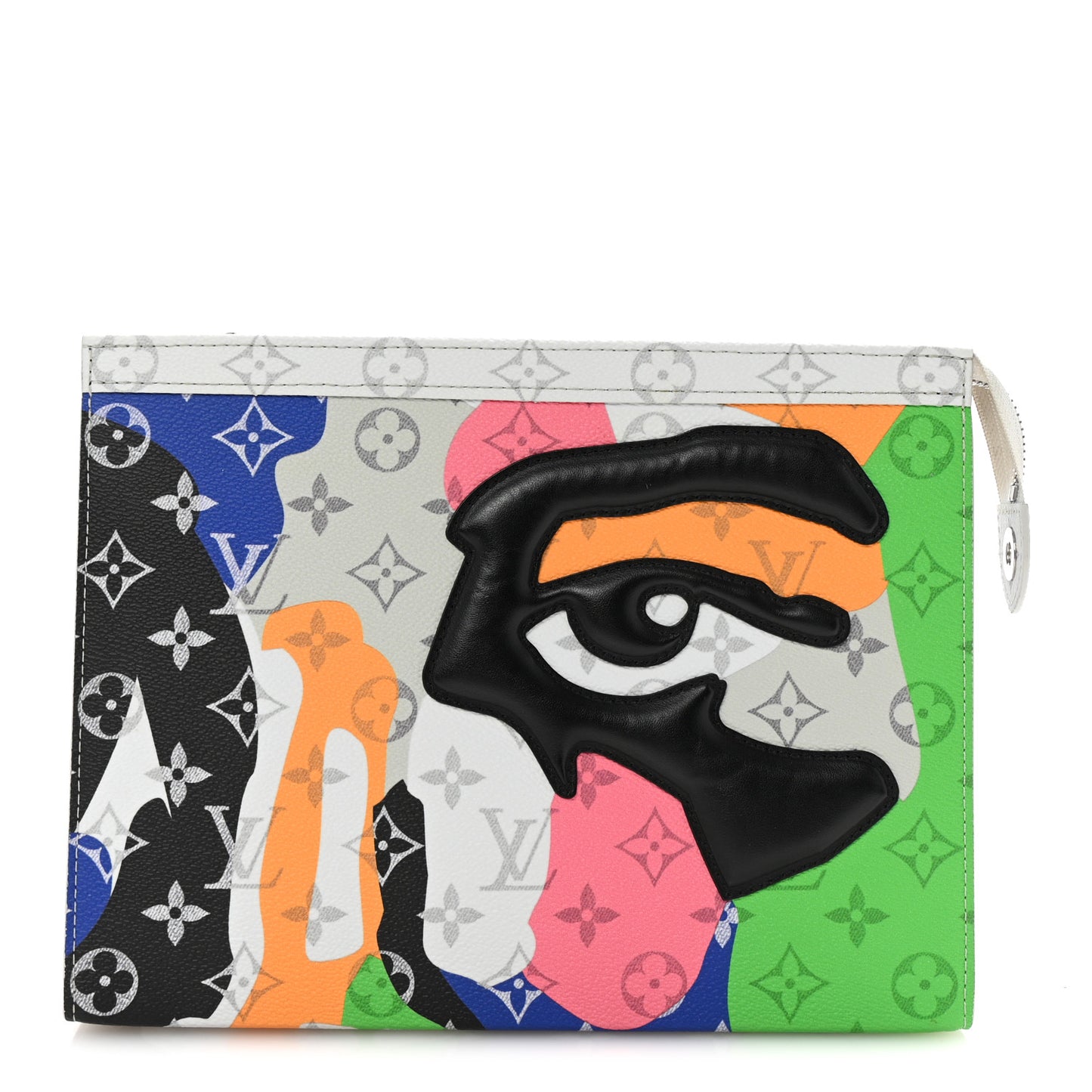 Monogram Portrait Pochette Voyage MM Multicolor