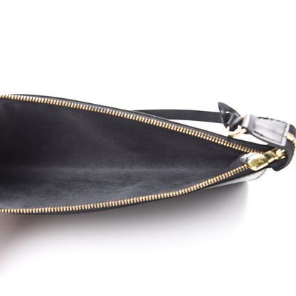 Louis Vuitton Epi Pochette Accessories 24 Black 4 of 11