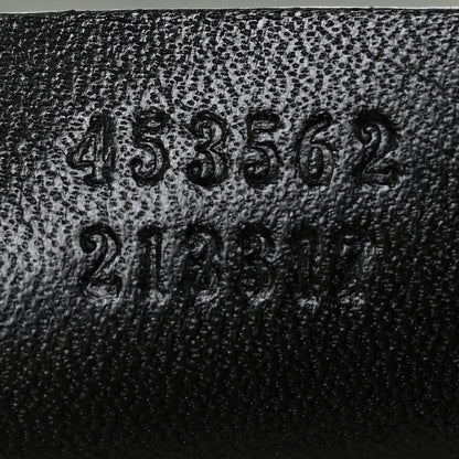 Gucci Apollo Calfskin GG Dadini Embroidered Chain Hobo Black 7 of 13