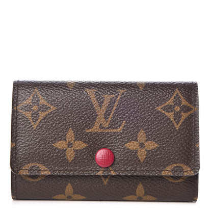 Louis Vuitton Monogram 6 Key Multicles Holder Fuchsia 1 of 8