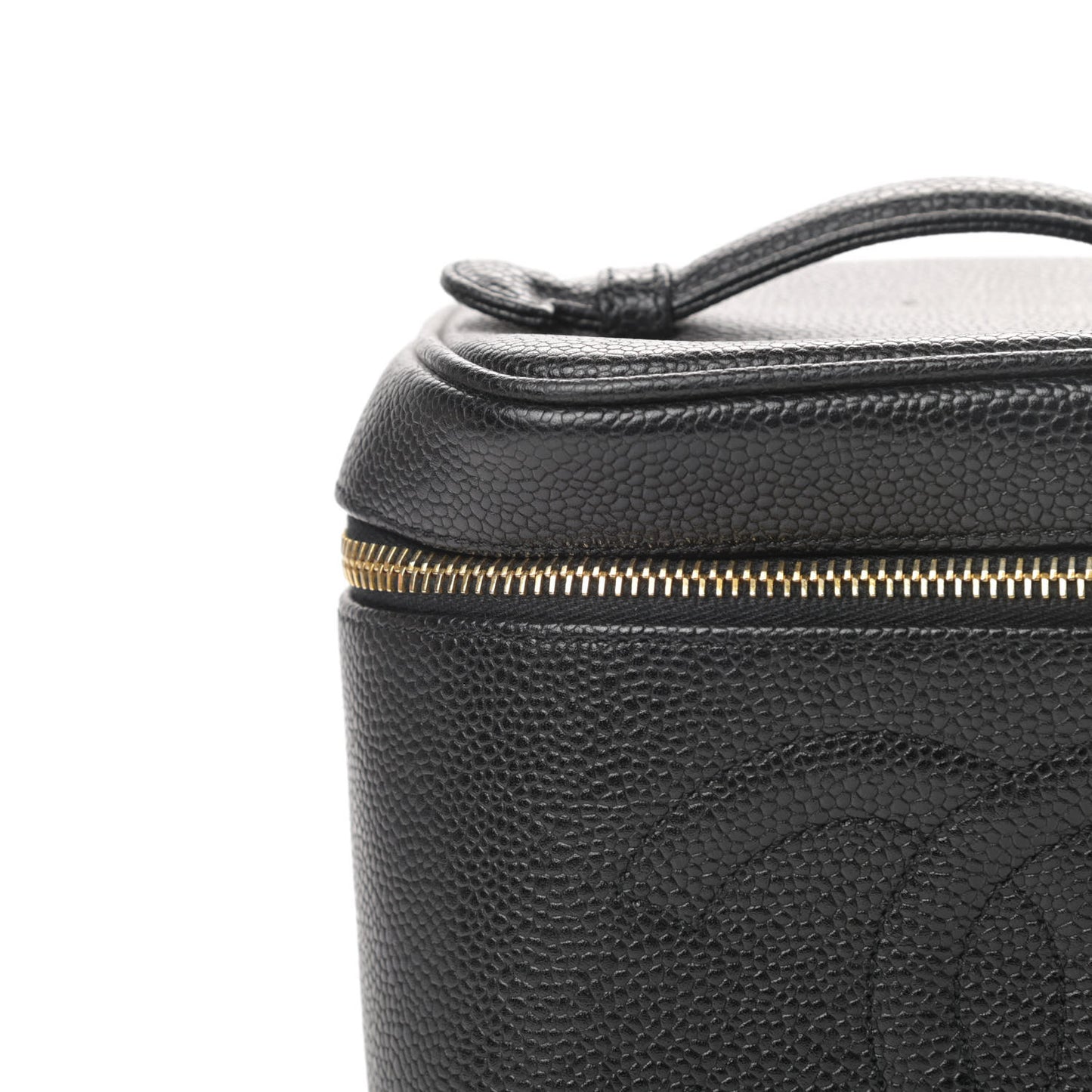 Caviar Cosmetic Vanity Bag Black