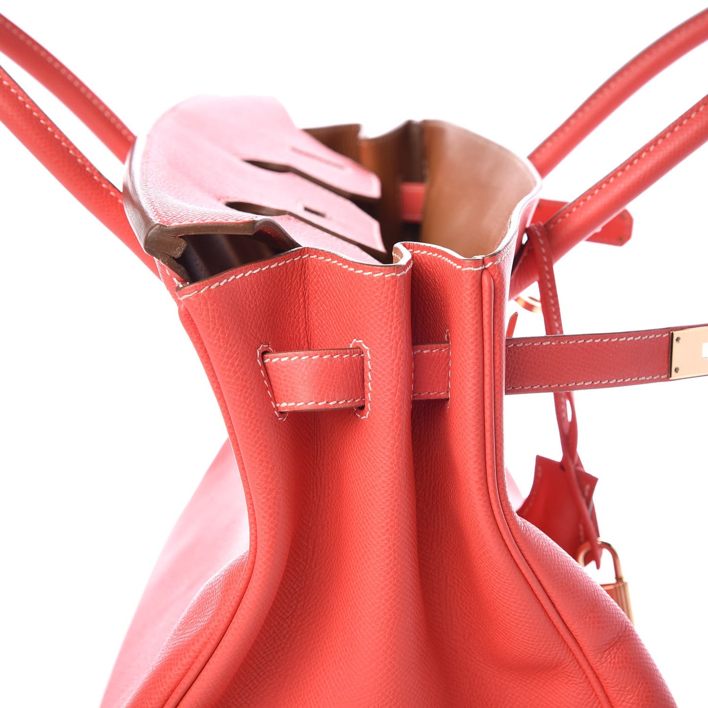 Epsom Candy Birkin 35 Rose Jaipur Gold