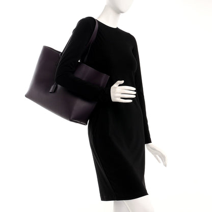 Saint Laurent Calfskin Large Shopping Tote Violet 2 of 8