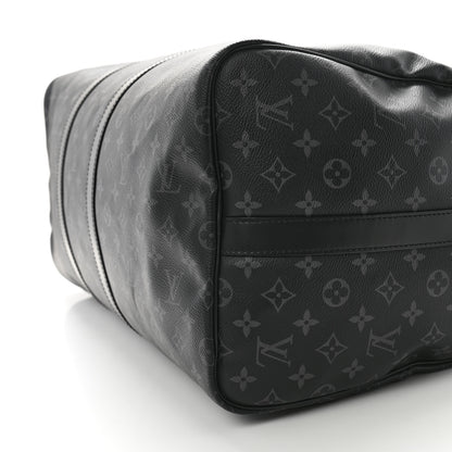 Louis Vuitton Monogram Eclipse Keepall Bandouliere 55 9 of 12