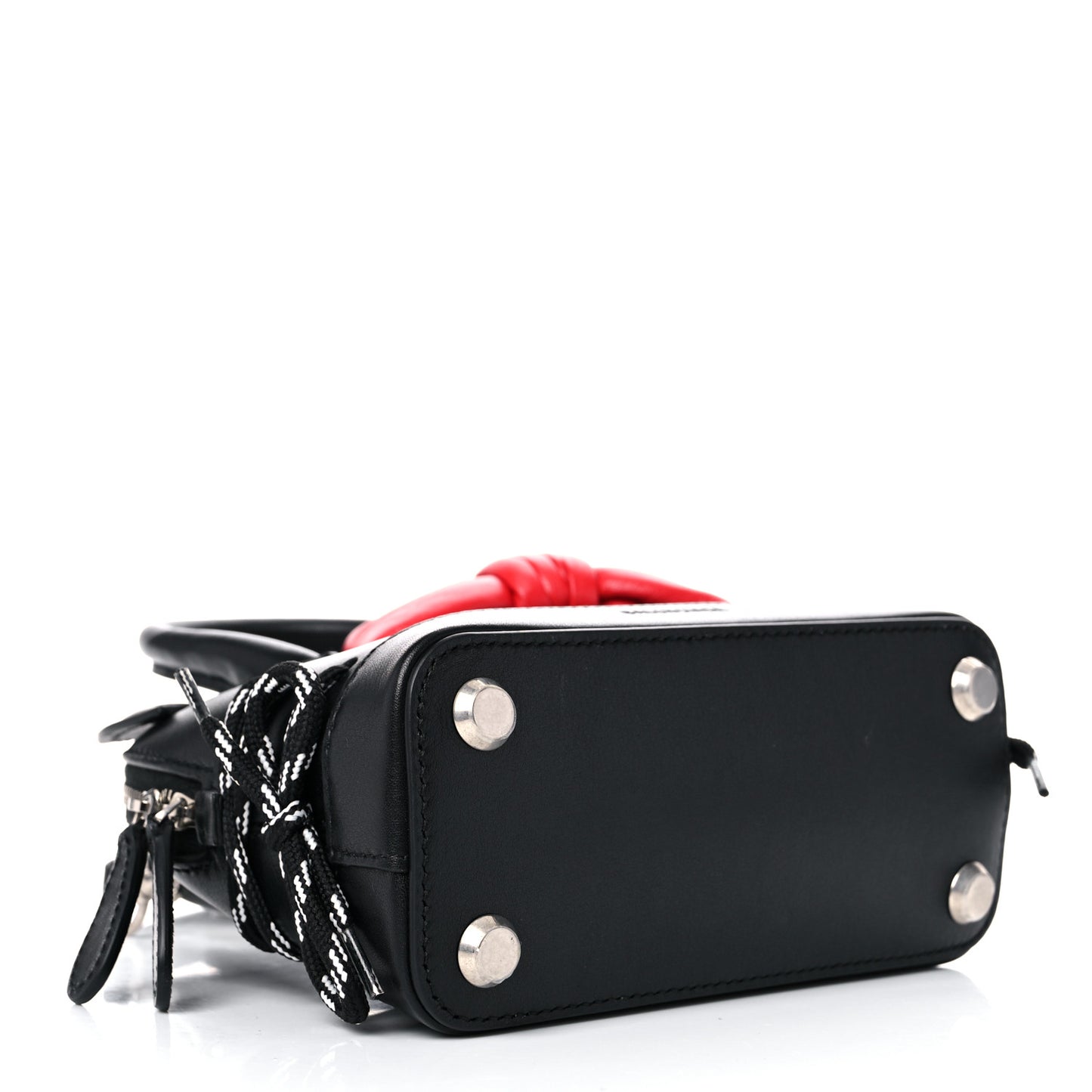 Calfskin Hello Kitty XXS Ville Top Handle Bag Black