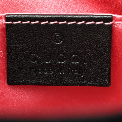 Gucci Velvet Matelasse Small GG Marmont Chain Shoulder Bag Black 6 of 13