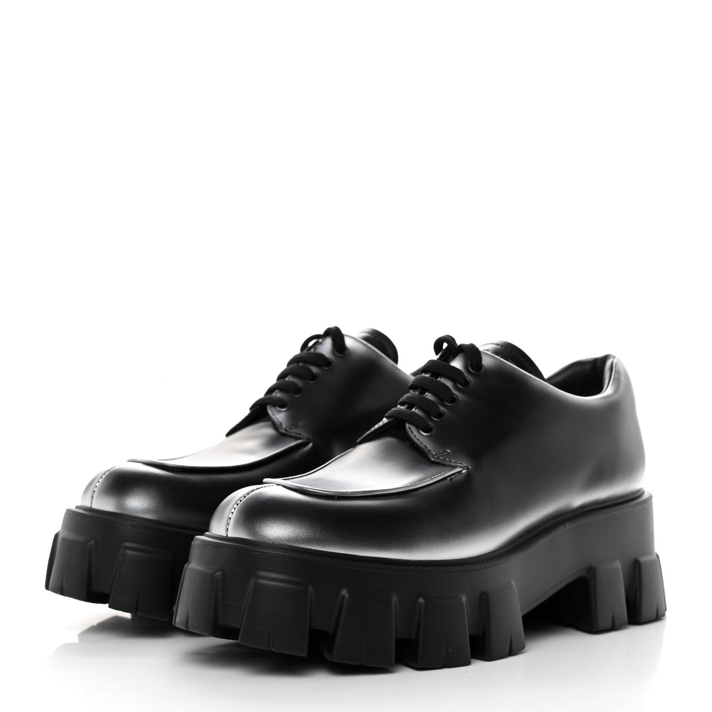 Spazzolato Rois Sfumato Monolith 55mm Derby Loafers 38.5 Black Argento