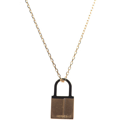 Hermes Swift O'Kelly Pendant Necklace Etain 4 of 7